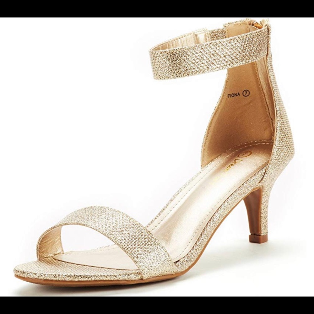 Dream pairs gold stilettos size 10